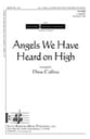Angels We Have Heard on High SSATBB choral sheet music cover